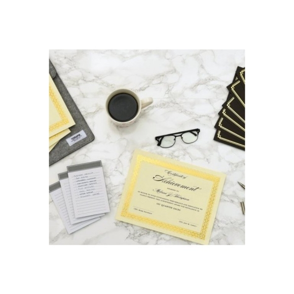 Gartner Studios 36004-S Gold Foil Certificate, 15 Pack - Picture 7 of 10
